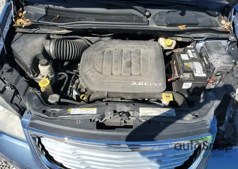 2012 Chrysler Town & Country Touring L from USA, damaged, VIN 2C4RC1CG2CR199978